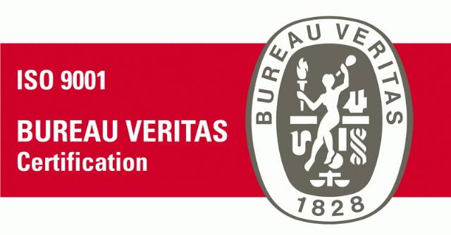 Ανανέωση πιστοποίησης ISO 9001:2000 απο την Bureau Veritas